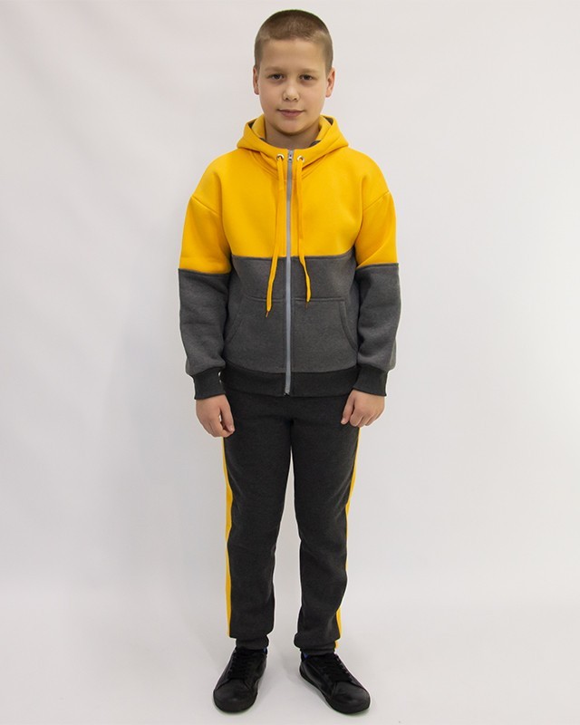 

Костюм спортивный Ольвия Yellow Gray 146 см желто серый ROZXS007