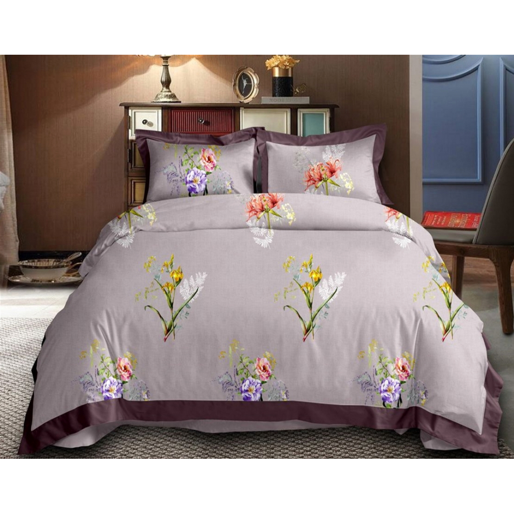 

Постельное белье MirSon Сатин Premium 22-1249 Wild flower King Size