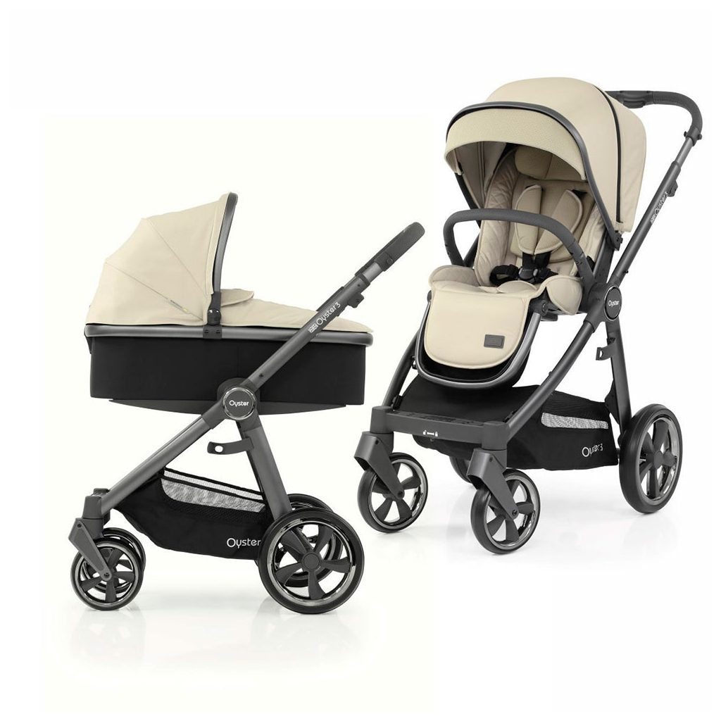 

Коляска BabyStyle 2 в 1 Oyster 3 Vanilla / City Grey Limited Edit (O3SUVA/O3CCVA)