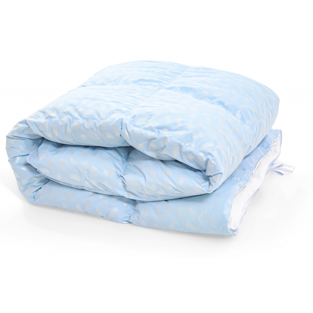 

Одеяло MirSon пуховое 1852 Bio-Blue 50 пух Зима 140x205