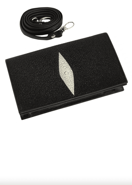 

Клатч из кожи морского ската Ekzotic Leather (sb 50) Черный