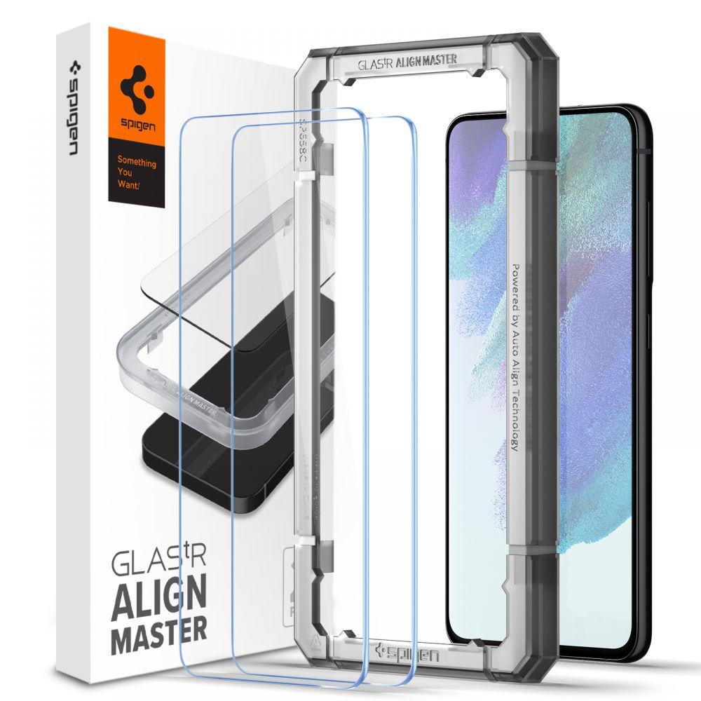 

Защитное стекло Spigen Glas.tR Align Master 2-Pack для Samsung Galaxy S21 FE Clear