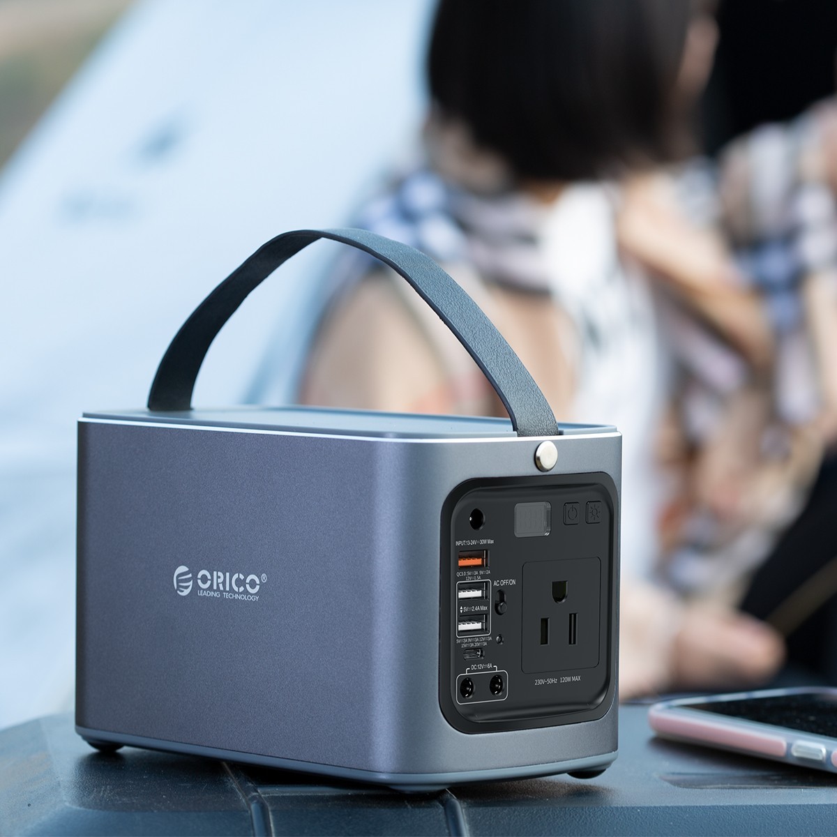 

Портативная зарядная станция внешний аккумулятор, генератор Orico 43500 mAh/120W