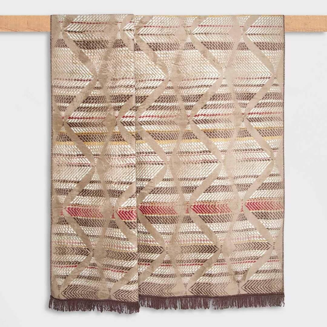 

Плед Arya Хлопок Blanket Umay 150x200см Кофейный