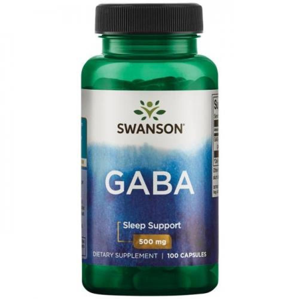 

Спец Витамин Swanson GABA 500 mg 100 caps