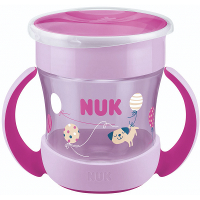 

Поильник-непроливайка Nuk Evolution Mini Magic 160 мл Фиолетовый (3952386)