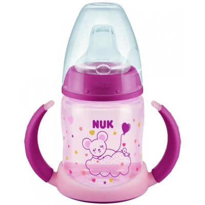 

Бутылочка для кормления Nuk First Choice Мышонок, 150 мл, розовый (3952376)