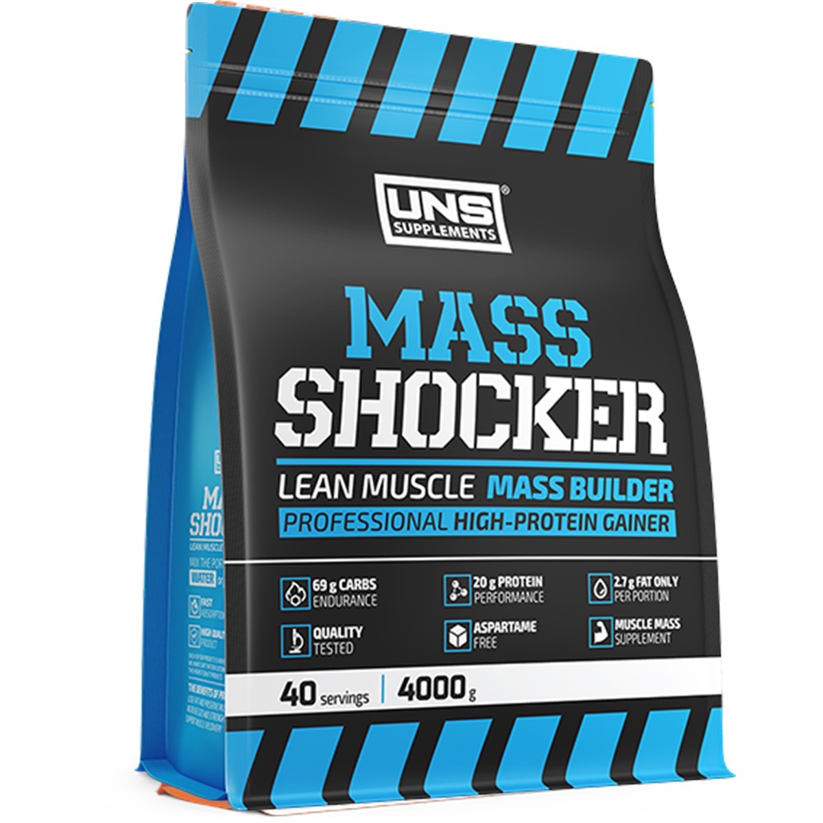 

Гейнер UNS Mass Shocker 4000g Milk Chocolate