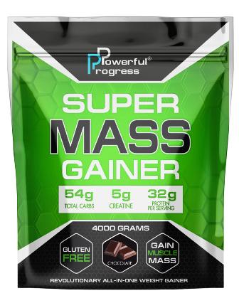 

Гейнер Powerful Progress Super Mass Gainer 4000g Chocolate