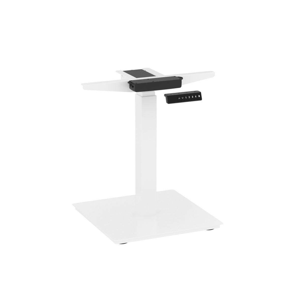 

Стол Monotable One Leg на одной ноге с регулировкой высоты без столешницы ( белый )
