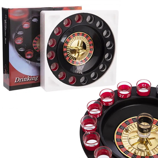 

Настольная игра Алко Рулетка Drinking Roulette Set