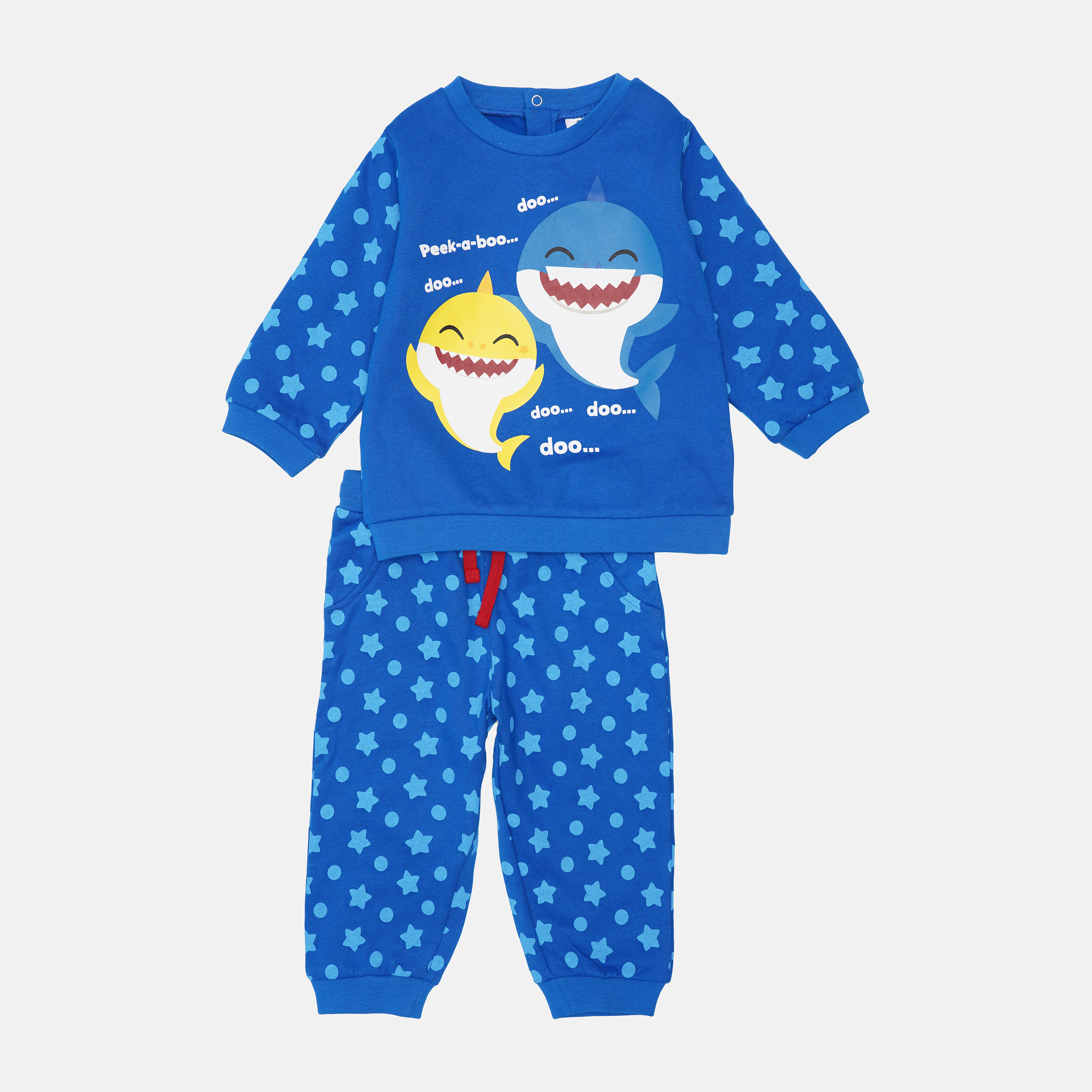 Акція на Спортивний костюм Disney Baby Shark 2200006327 80 см Синий (8427934476756) від Rozetka UA