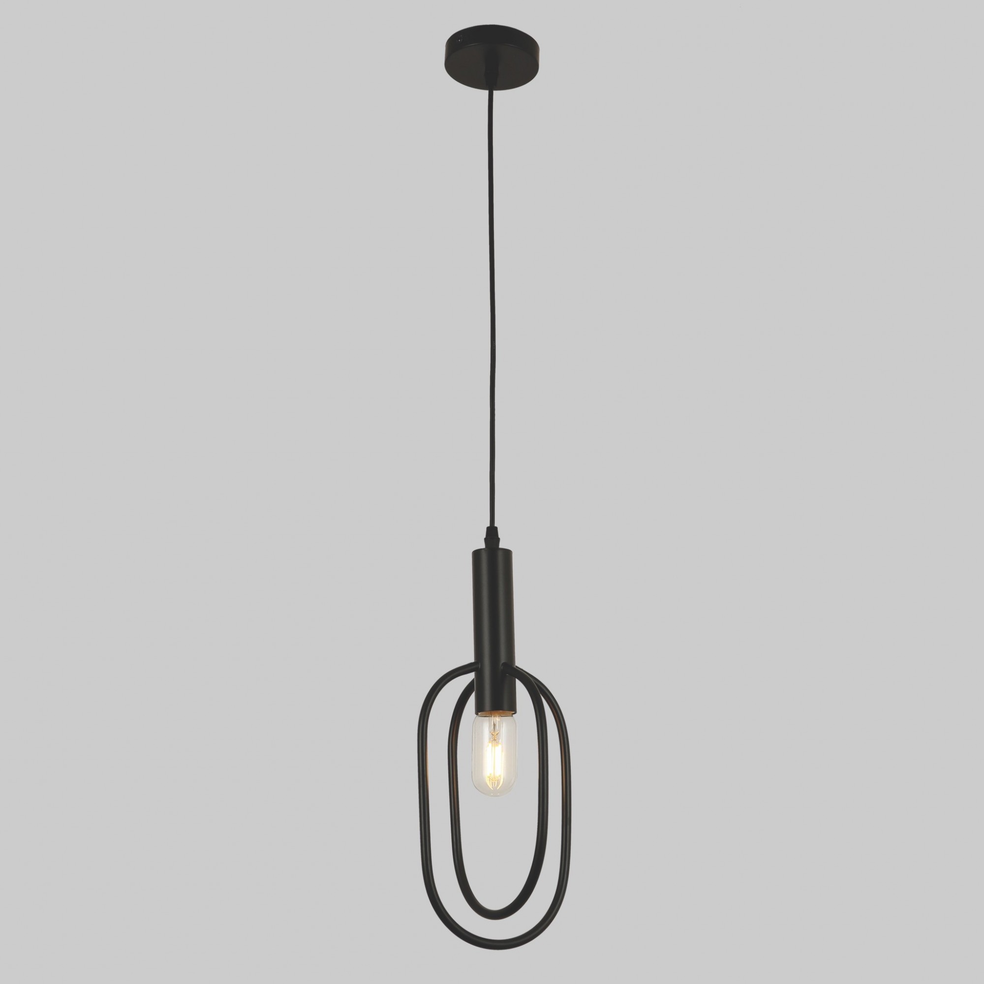 

Люстра LEVISTELLA Oval черная подвесная