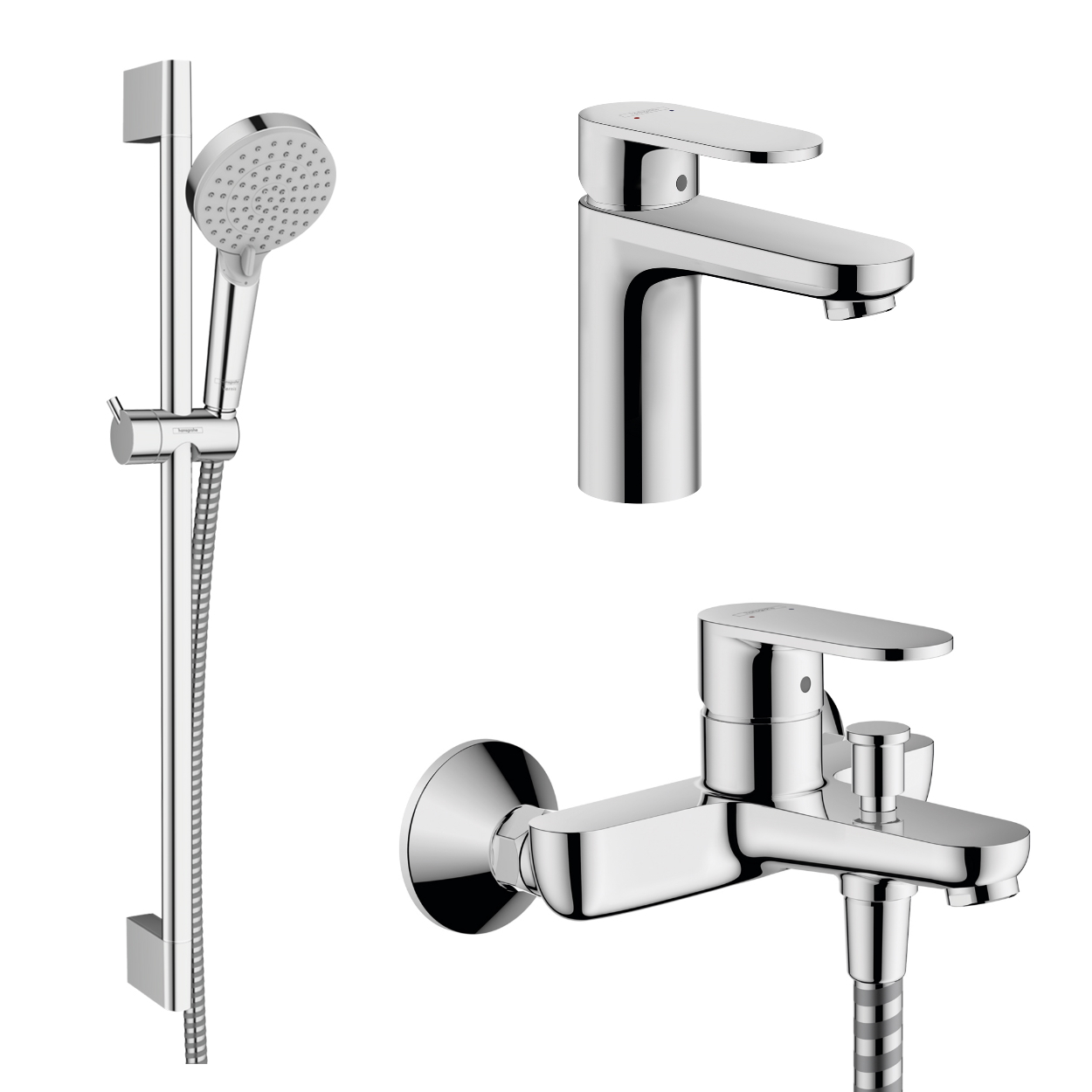 

Набор смесителей Hansgrohe Vernis Blend 71551112 (71551000+71440000+26275000)