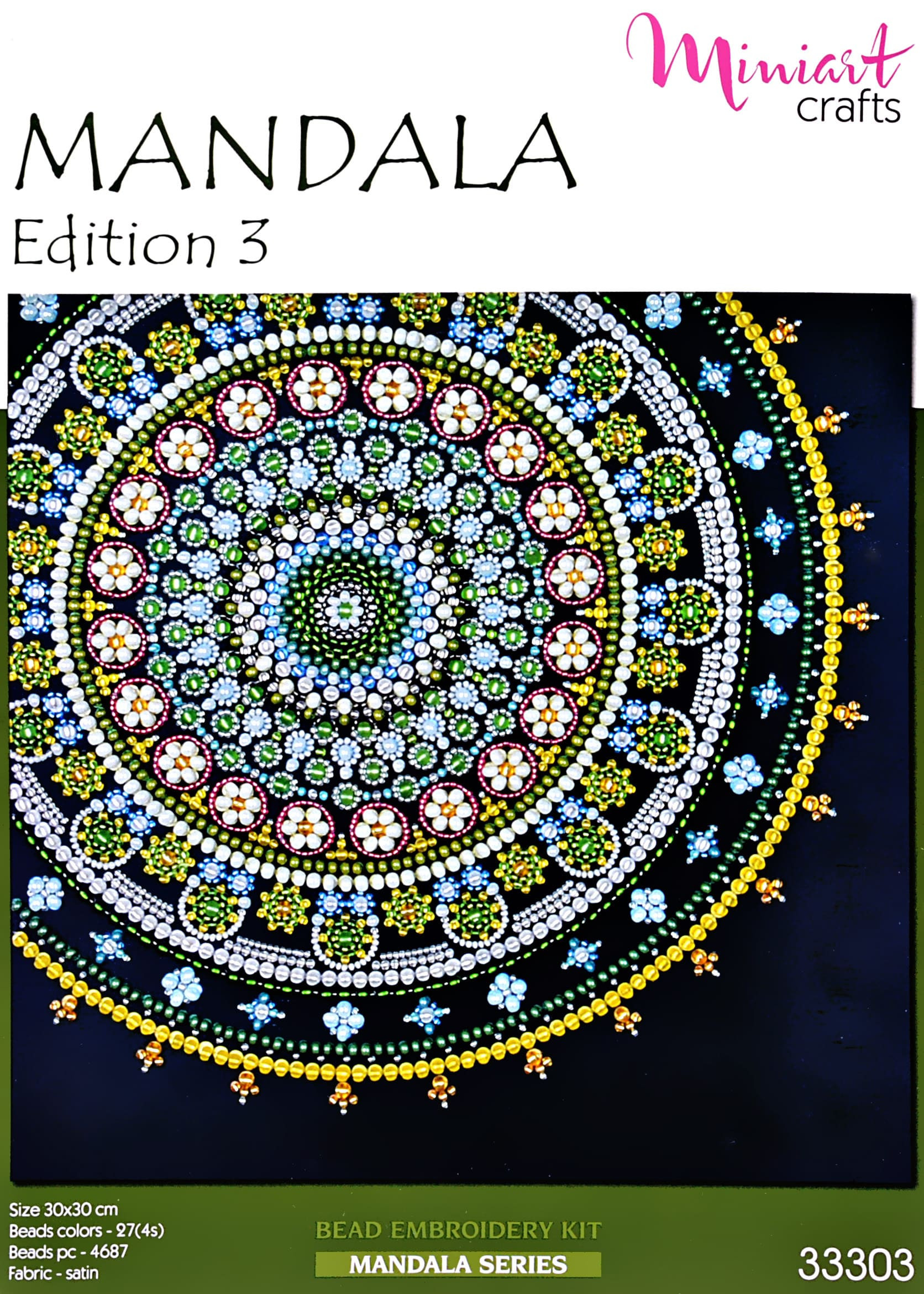 

Набор для вышивания MiniArt Crafts Мандала. Издание 3 33303