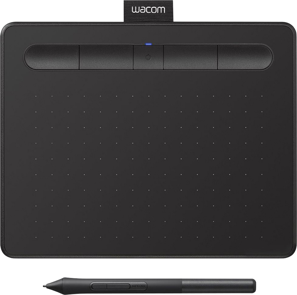 

Графічний планшет Wacom Intuos S Bluetooth Black (CTL-4100WLK-N)