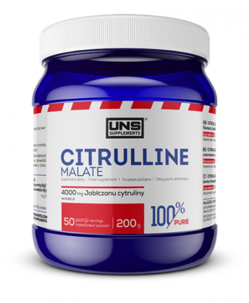 

Предтрен Цитрулин малат UNS 100% Pure CITRULLINE MALATE 200g