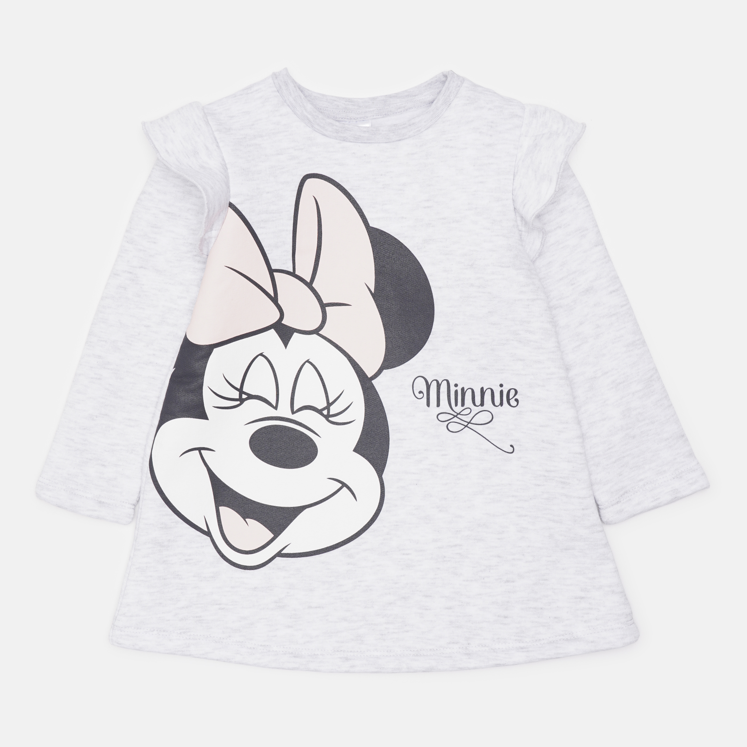 

Платье с длинными рукавами Disney Minnie Mouse MN18374 86-92 см Серое