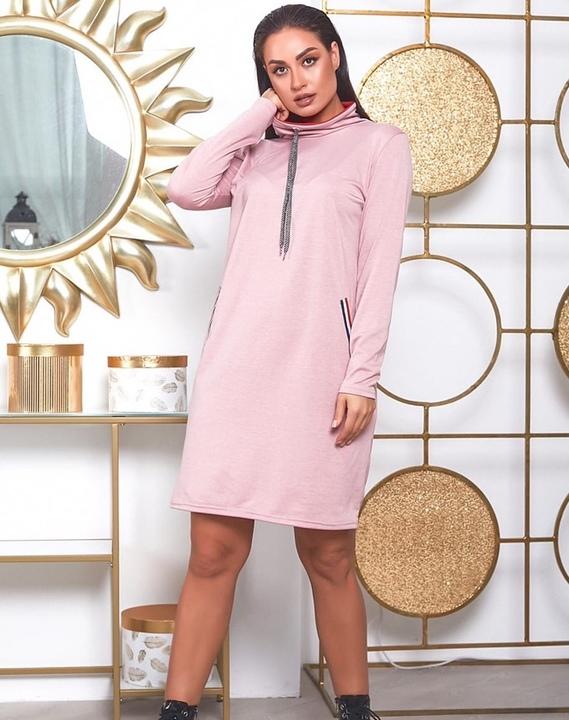 

Платье G&M k-75503 - Размер цвет розовый, Платье G&M k-75503 50-52 Размер цвет розовый