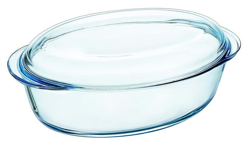 

Кастрюля овальная Pyrex Essentials 3л, жаропрочное стекло