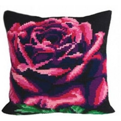 

Подушка для вышивания крестом Collection D'Art 5105 "Cardinal Rose"