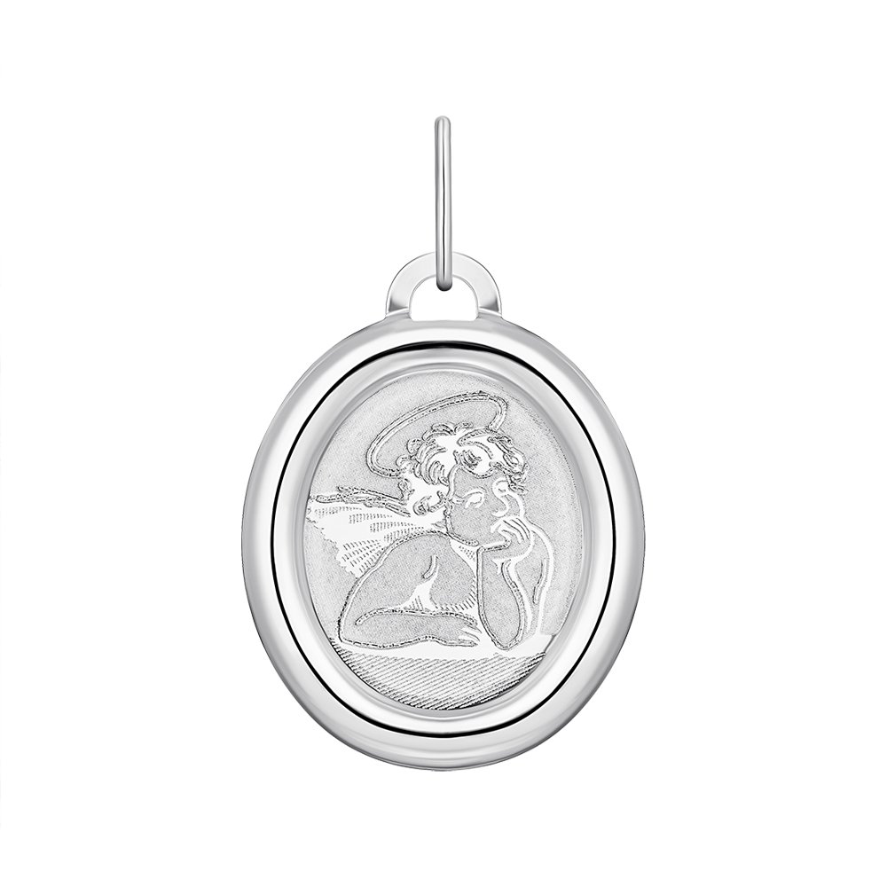 

Серебряная ладанка Ангелочек 000148424