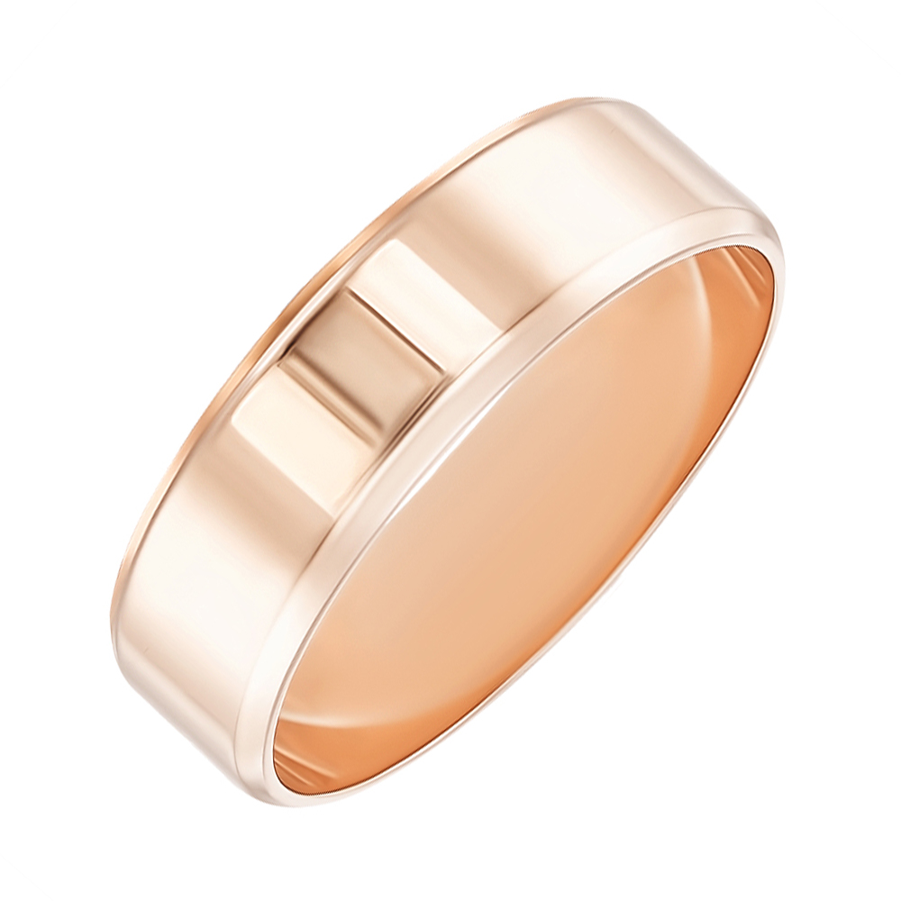 

Обручальное кольцо из красного золота 5 мм 000138817 17 размера