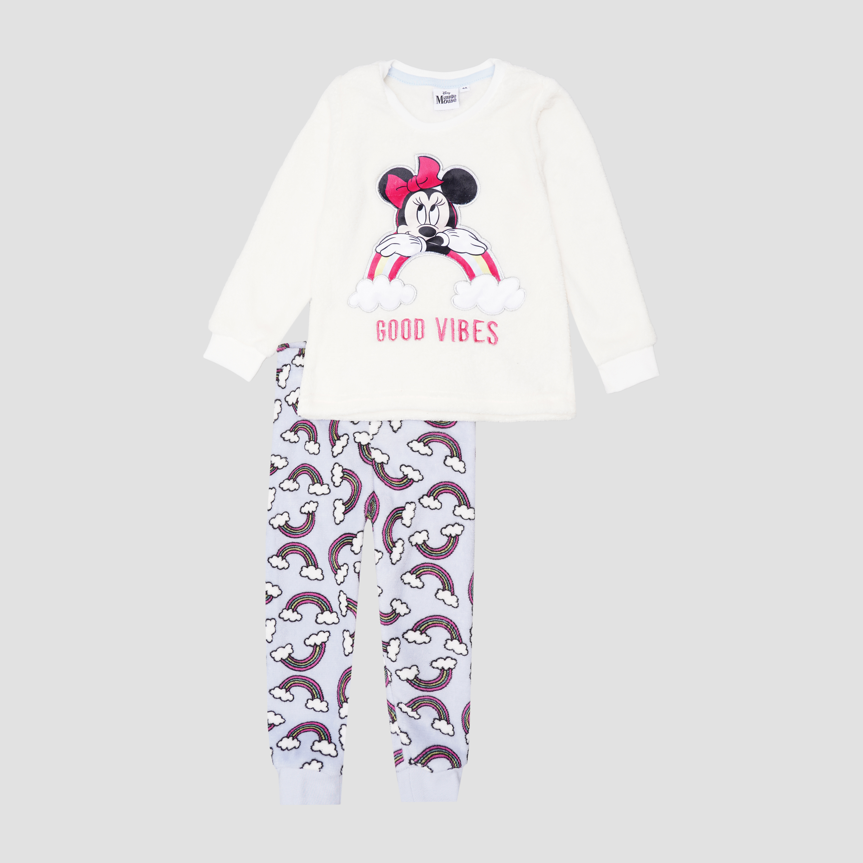 

Пижама утепленная Disney Minnie HU2011 122-128 см Белая (3609085110252)