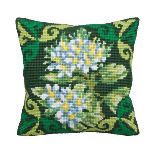 

Подушка для вышивания крестом Collection D'Art 5125 "Ledum Green"