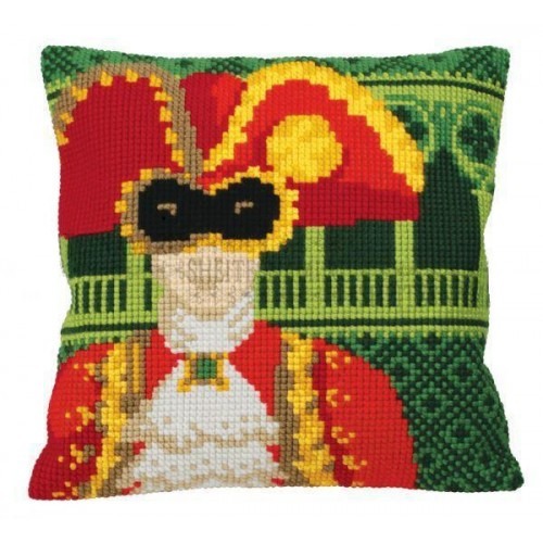 

Подушка для вышивания крестом Collection D'Art 5128 "Carnaval de Venise Homme"