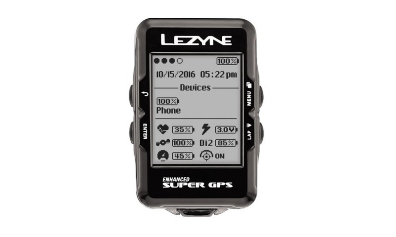 

Велокомпьютер Lezyne SUPER GPS, черный
