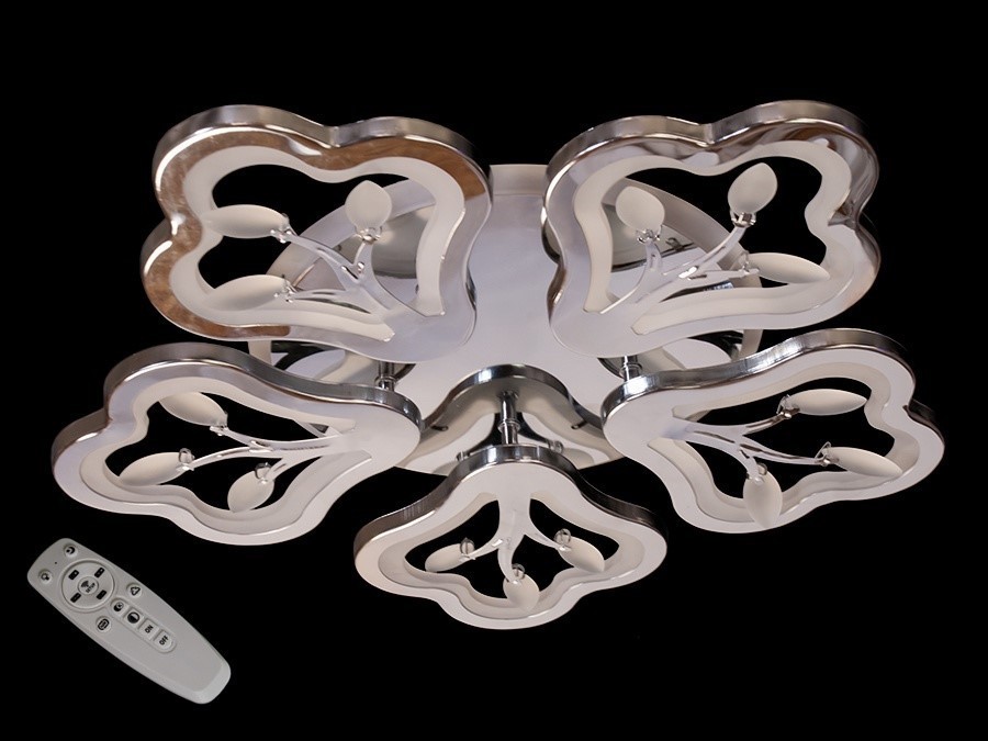 

Люстра LED 90W DIASHA 1841/5HR LED3color dimmer