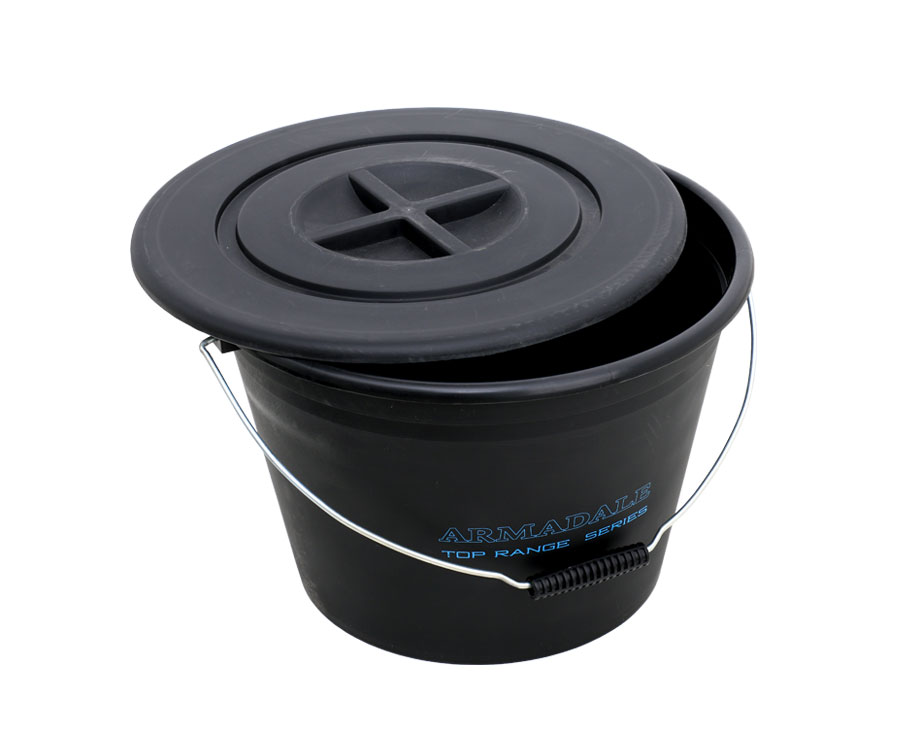 

Вiдро з кришкою 25L bucket with COVER black