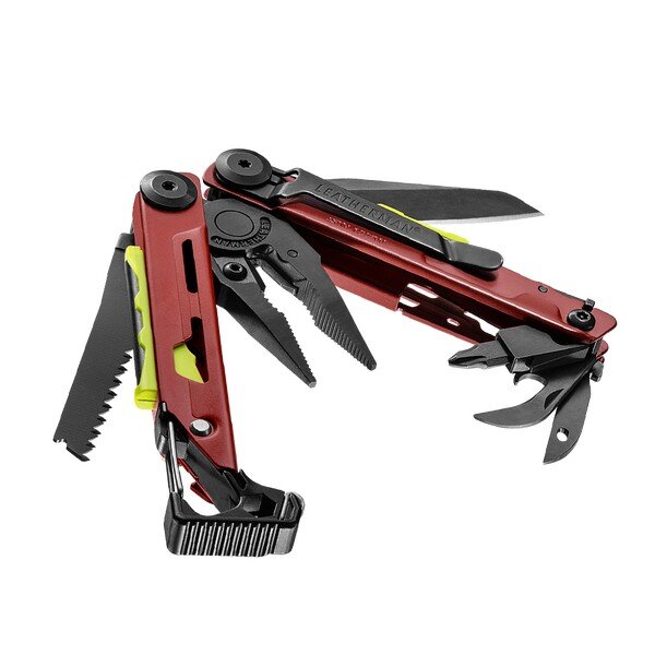 

832745 Мультиінструмент LEATHERMAN SIGNAL CRIMSON, синтетичний чохол, картонна коробка