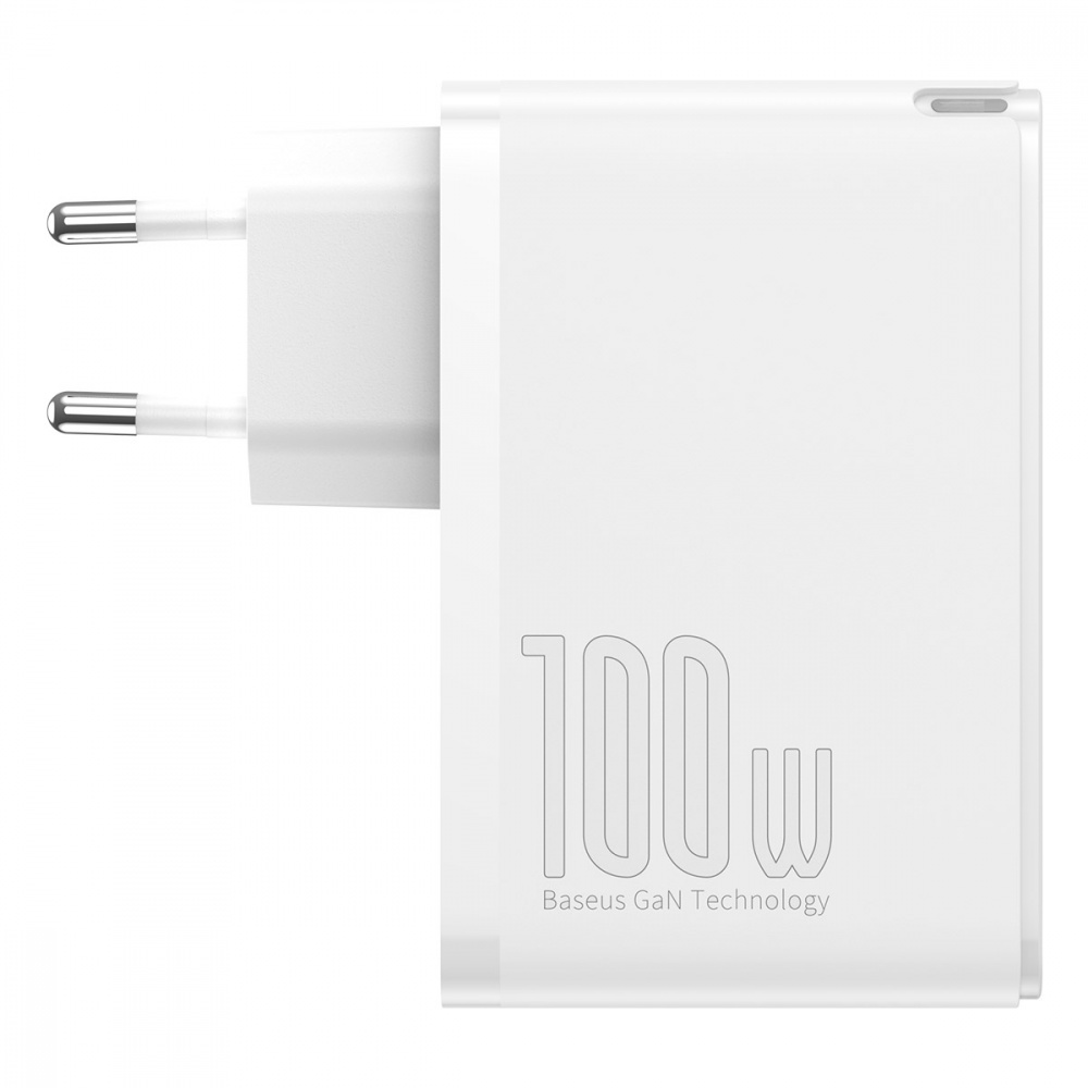 

СЗУ Baseus GaN2 Pro Quick Charger 100W (2Type-C + 2USB) white