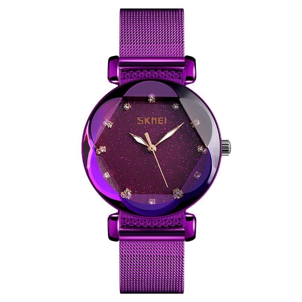 

Женские часы Skmei 9188 Purple Steel