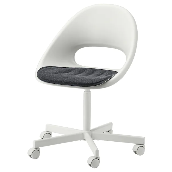 

Офісне крісло LOBERGET / BLYSKAR з м'яким сидінням IKEA 193.319.05