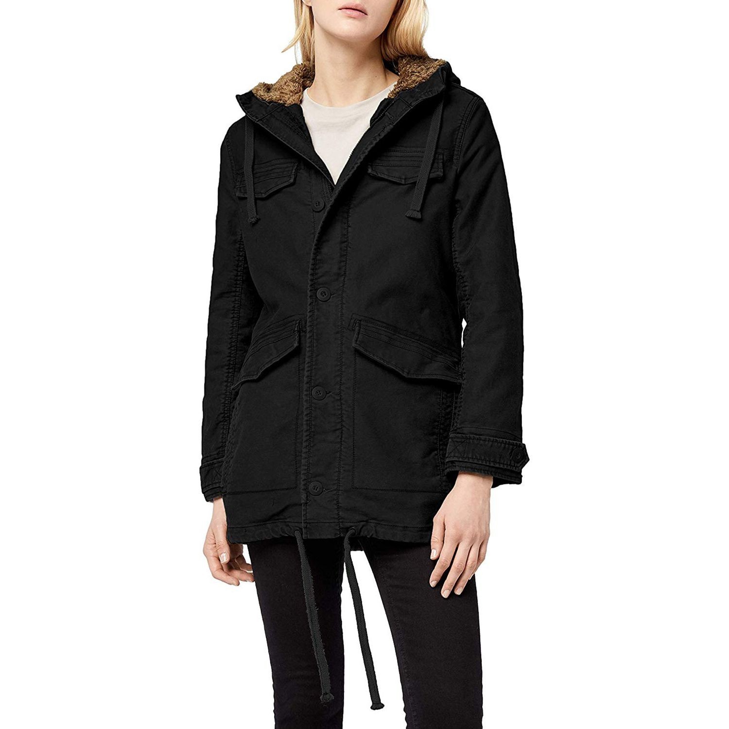 

Женская парка Brandit Ladies Parka Haley  Black, Женская парка Brandit Ladies Parka Haley S Black