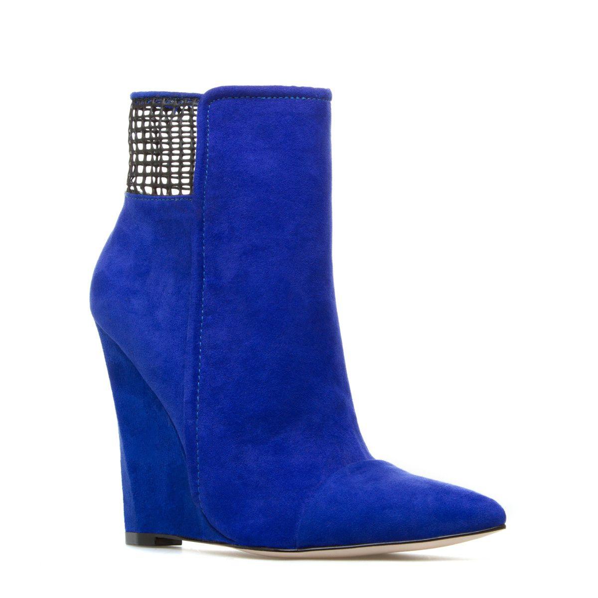

Ботильоны Justfab Shoe Dazzle Womens Sadami 38.5 Blue (027-000531BL)