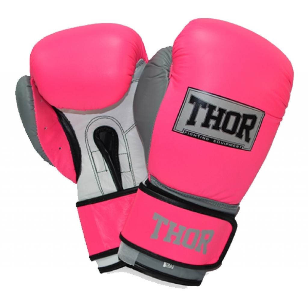 

Боксерские перчатки THOR Typhoon 14oz Pink/Grey/White (8027/02(PU) Pink/Grey/W 14 oz.)