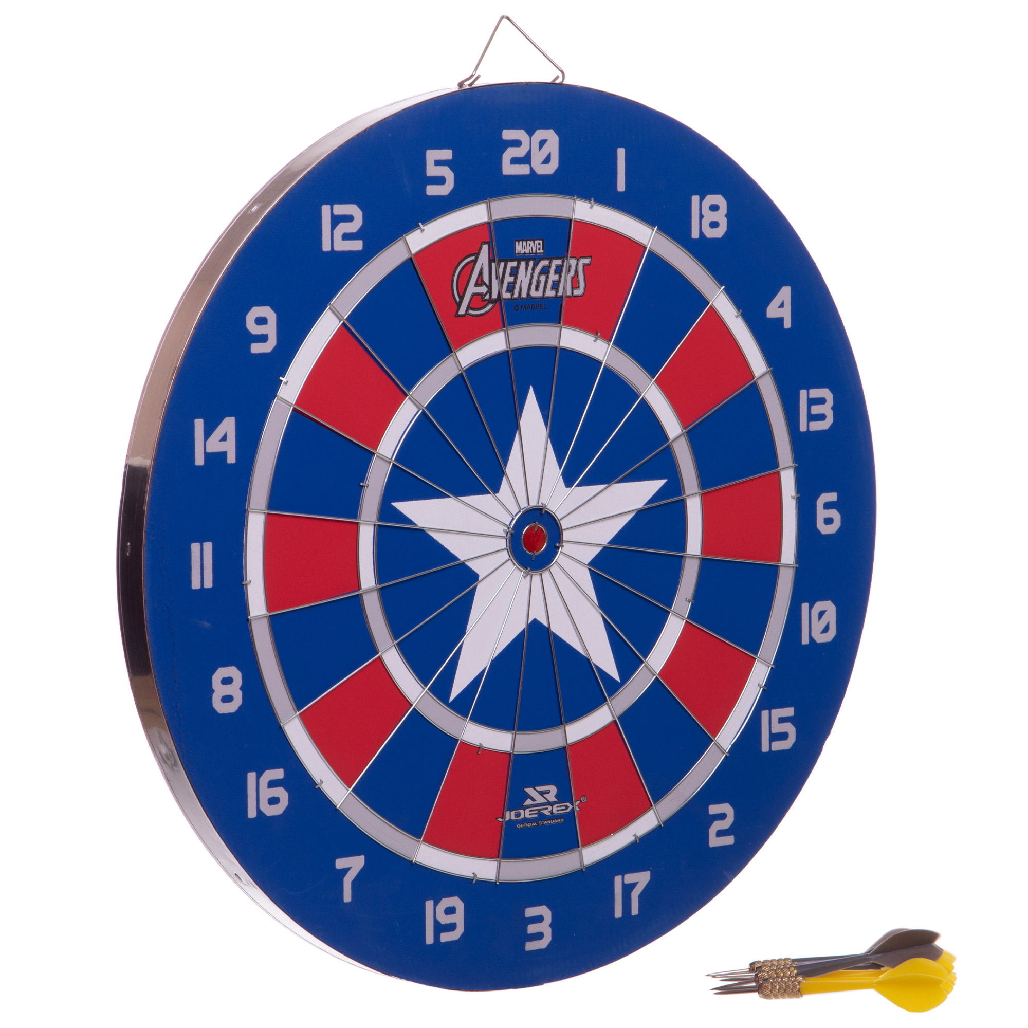 

Мишень для игры в дартс JOEREX MARVEL CAPTN AMERICAN JMBB19027-T 45см
