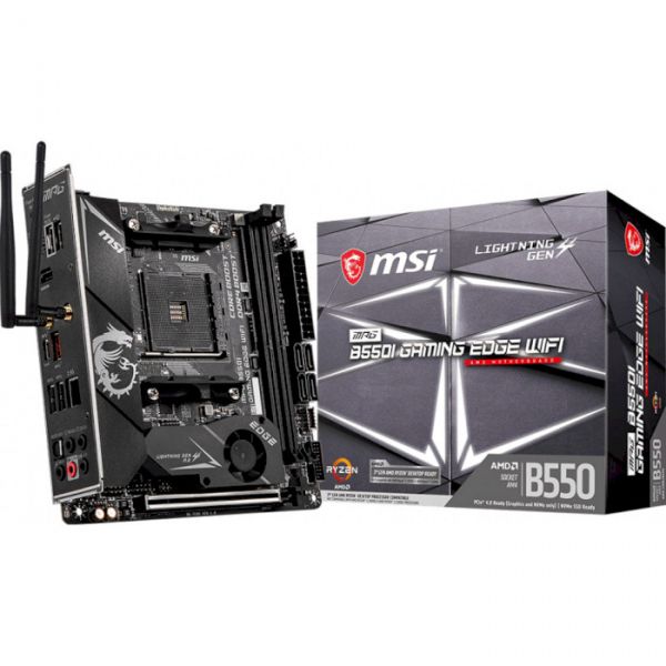 

Материнська плата MSI MPG B550I GAMING EDGE WIFI