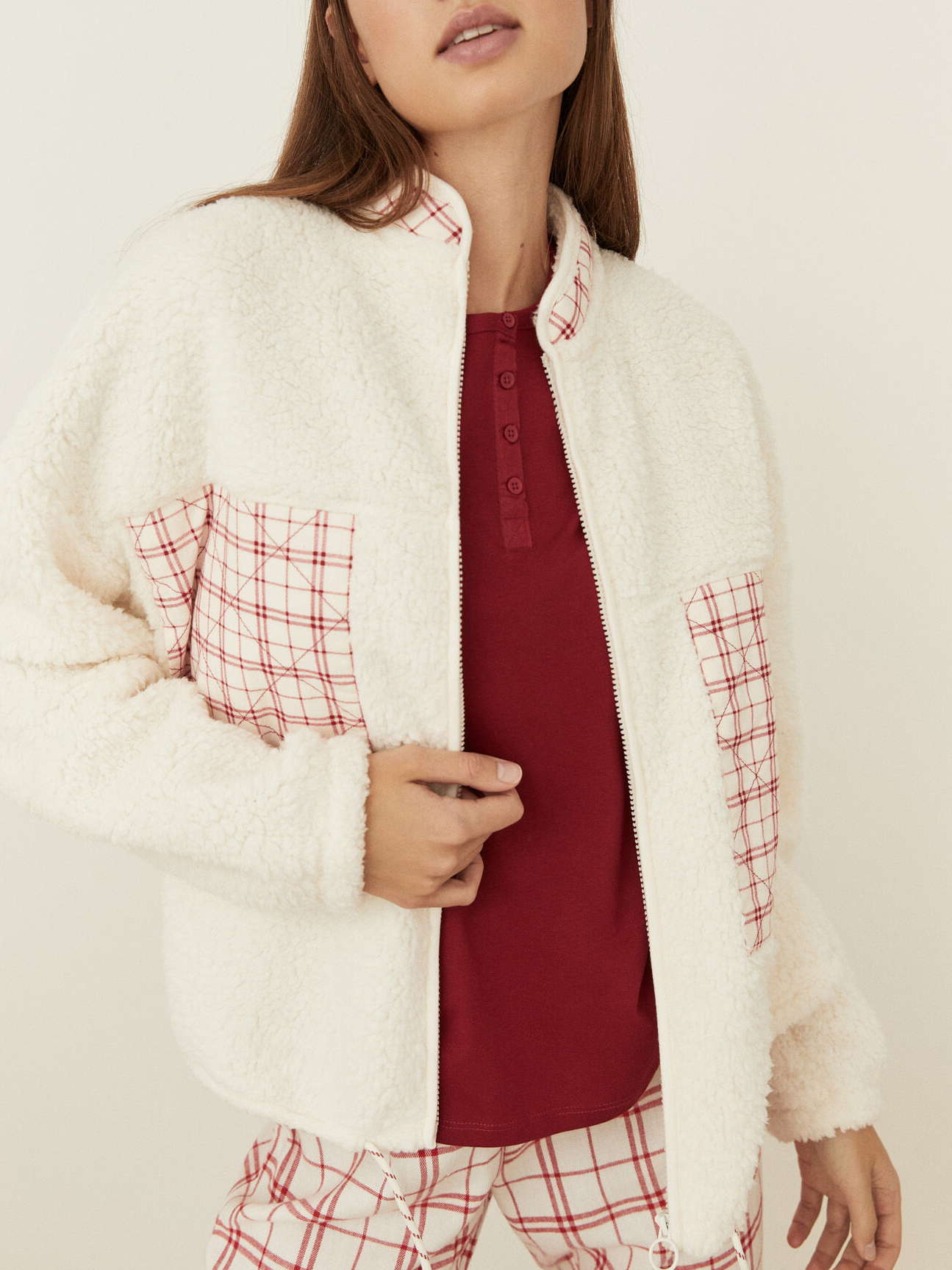 

Толстовка Women'Secret 3142292-39  Бежевая, Толстовка Women'Secret 3142292-39 M Бежевая
