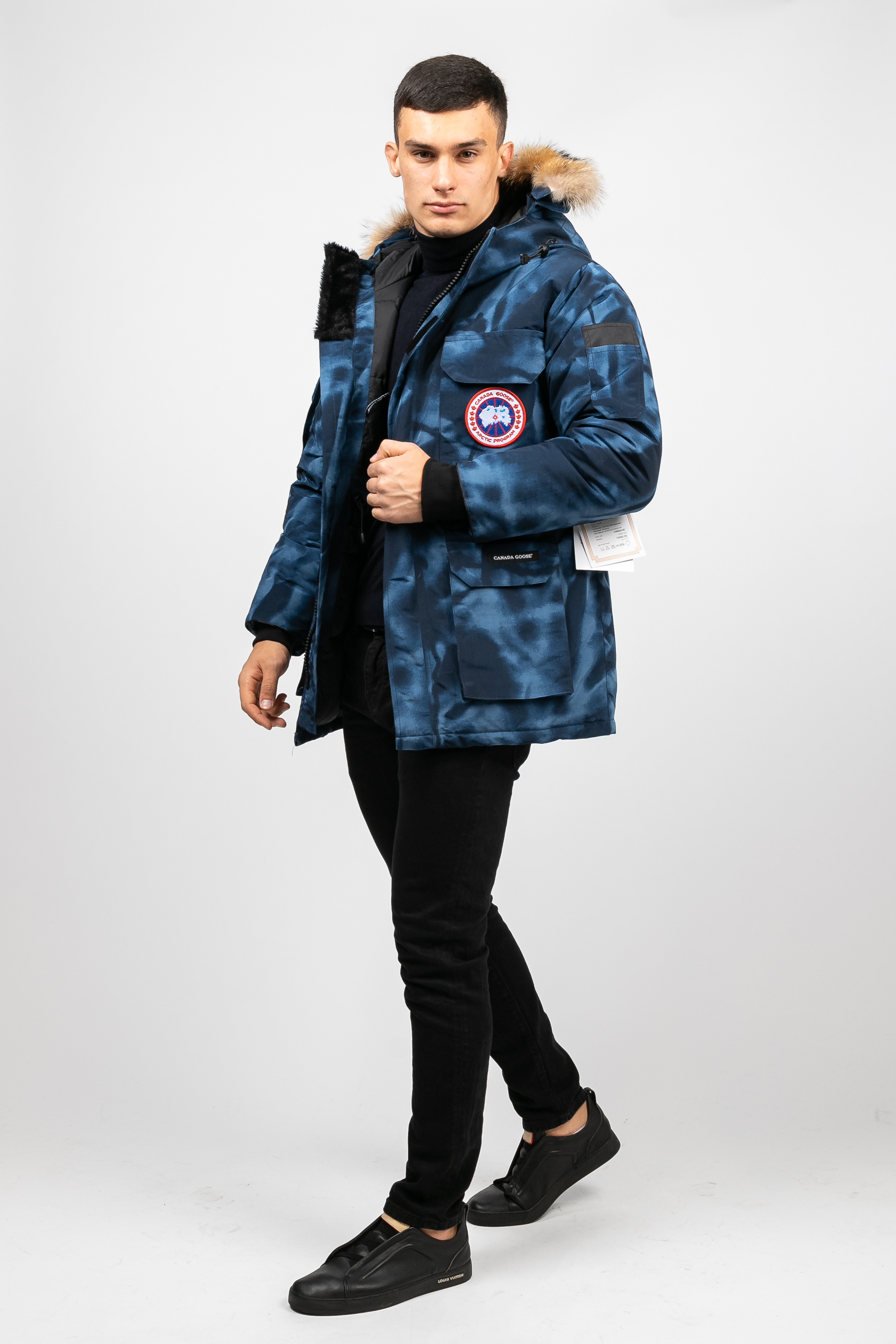 

Зимняя парка PARKA+ 02213 синий камуфляж Синій, Зимняя парка PARKA+ 02213 синий камуфляж Синій 2XL