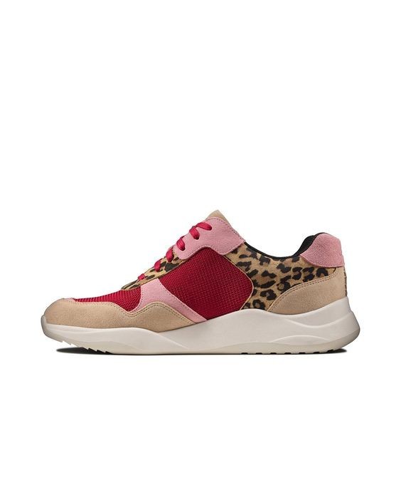 

Кроссовки Clarks Sift Lace 39р 24см Бежево-малиновый
