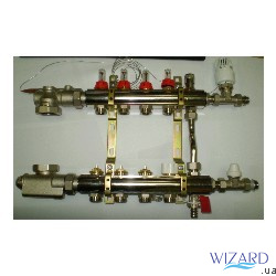 

Узел теплого пола в сборе, 8 вых.