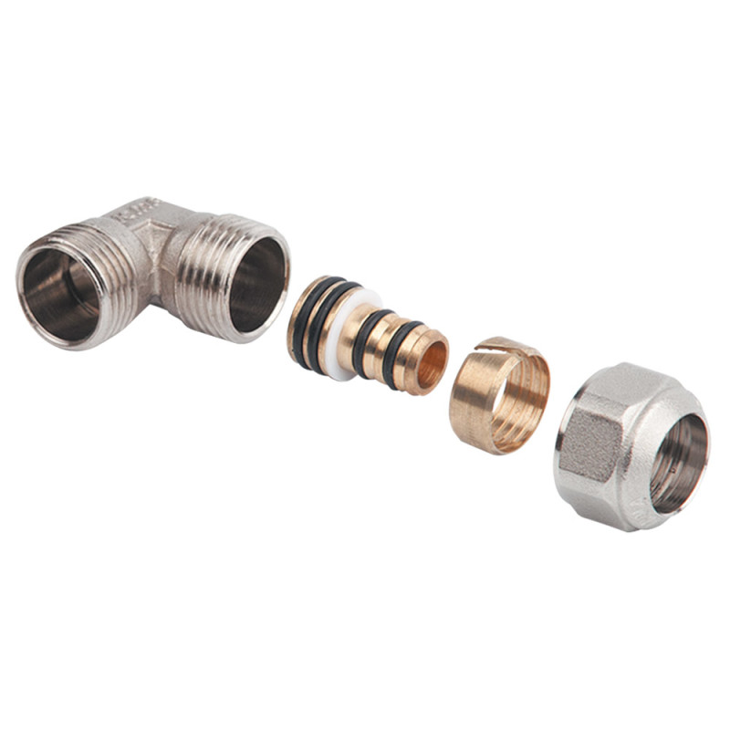

Уголок обжимной Icma 20х3/4" НР №544