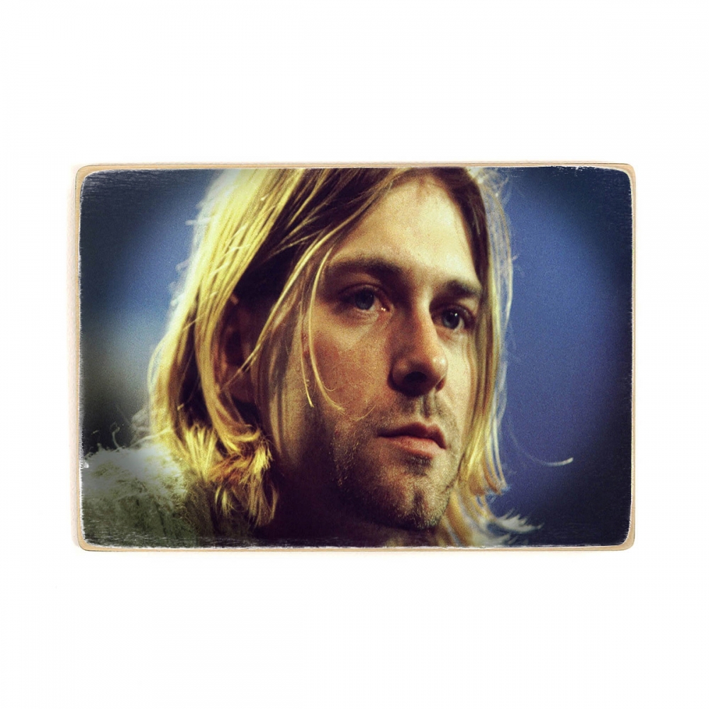 

Деревянный постер Музыка Nirvana. Kurt cobain. Нирвана, Курт кобейн, взгляд А1