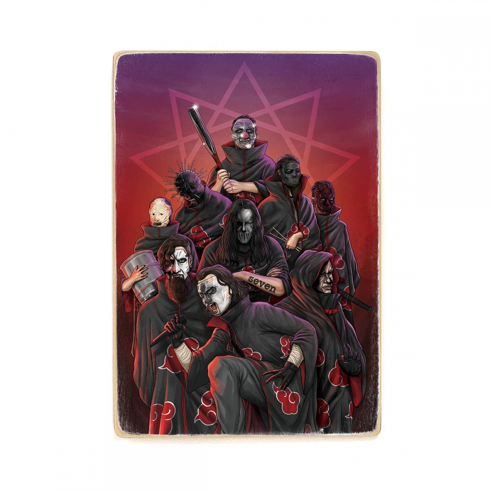 

Деревянный постер Музыка Slipknot. Слипкнот. Метал группа А2
