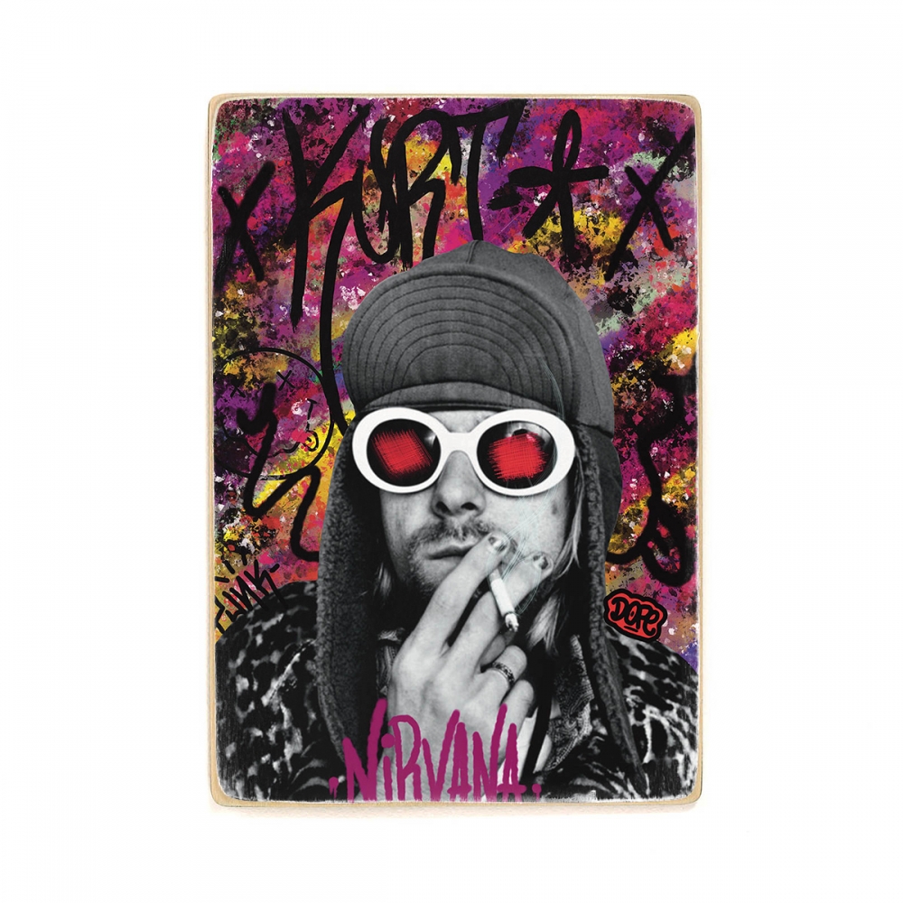

Деревянный постер Музыка Nirvana. Kurt cobain. Нирвана, Курт кобейн А1